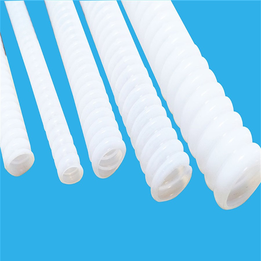 Fuelle de teflón blanco lechoso