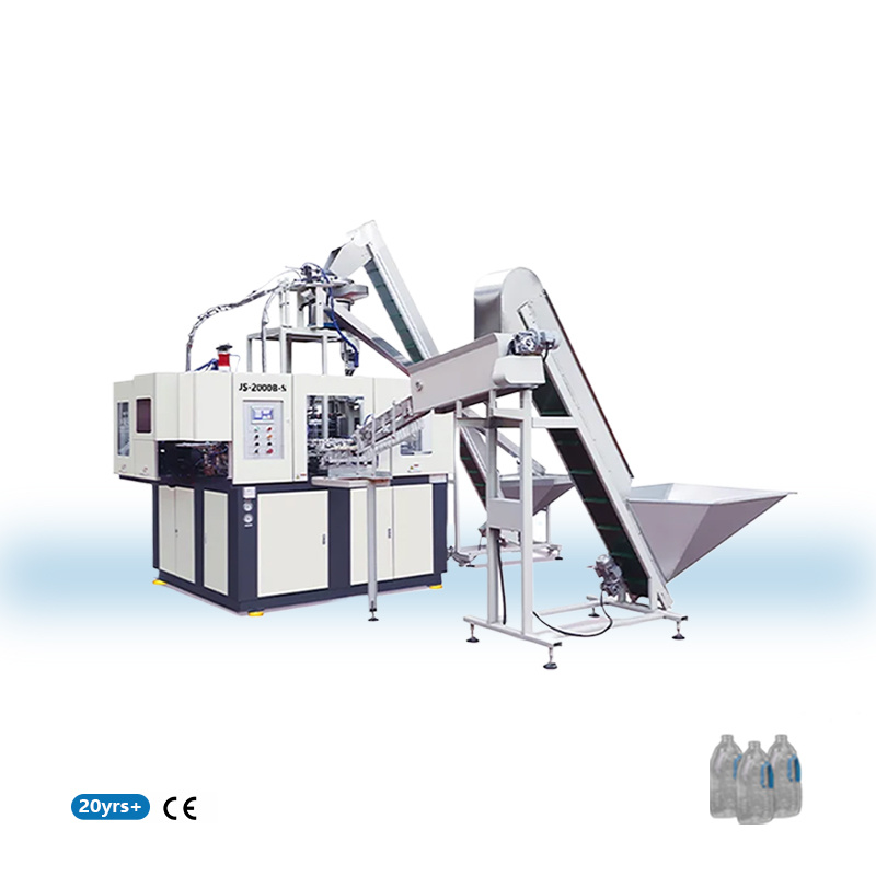 2Cavity 5L PET High Speed Plastic Bottle Making Machine with handle