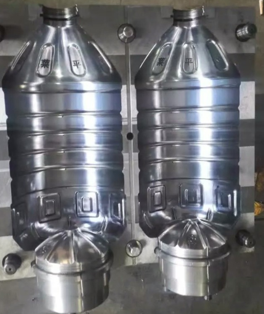 5L 2Cavity PET Automatic Stretch Bottle Blower Machine for oil bottle