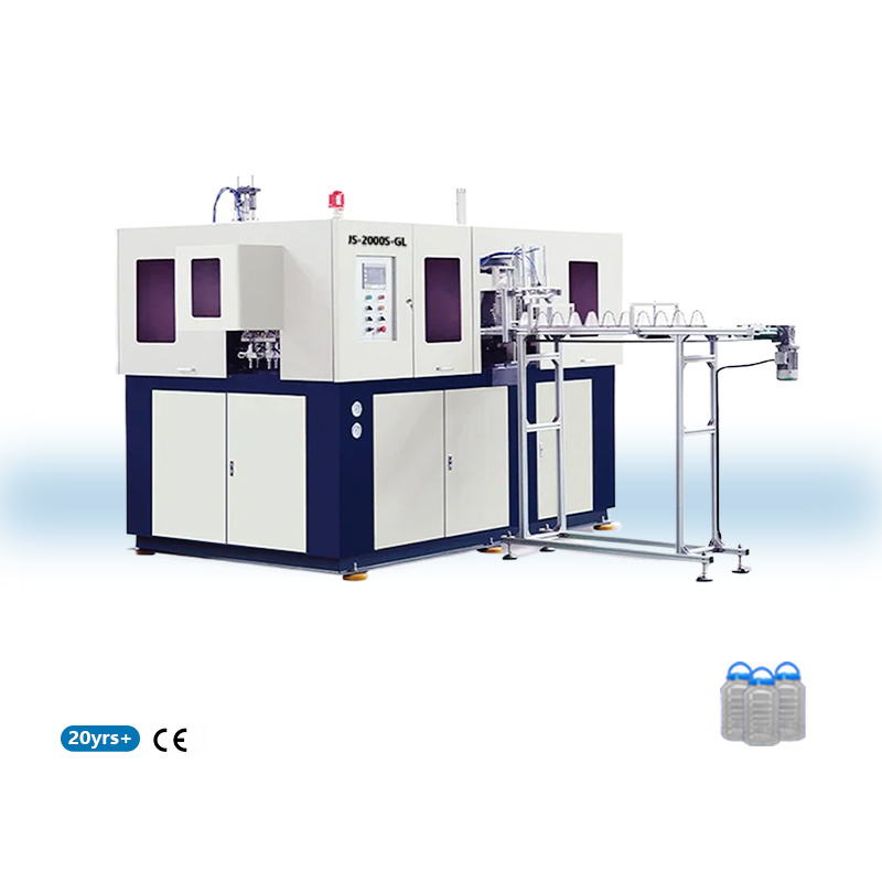 2 Cavity 3L PET Automatic Stretch Bottle Blow Molding Machine for Jar Bottle