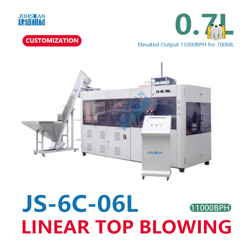 6 Cavity 700ml PET Top Linear Automatic Plastic Bottle Manufacturing Machine