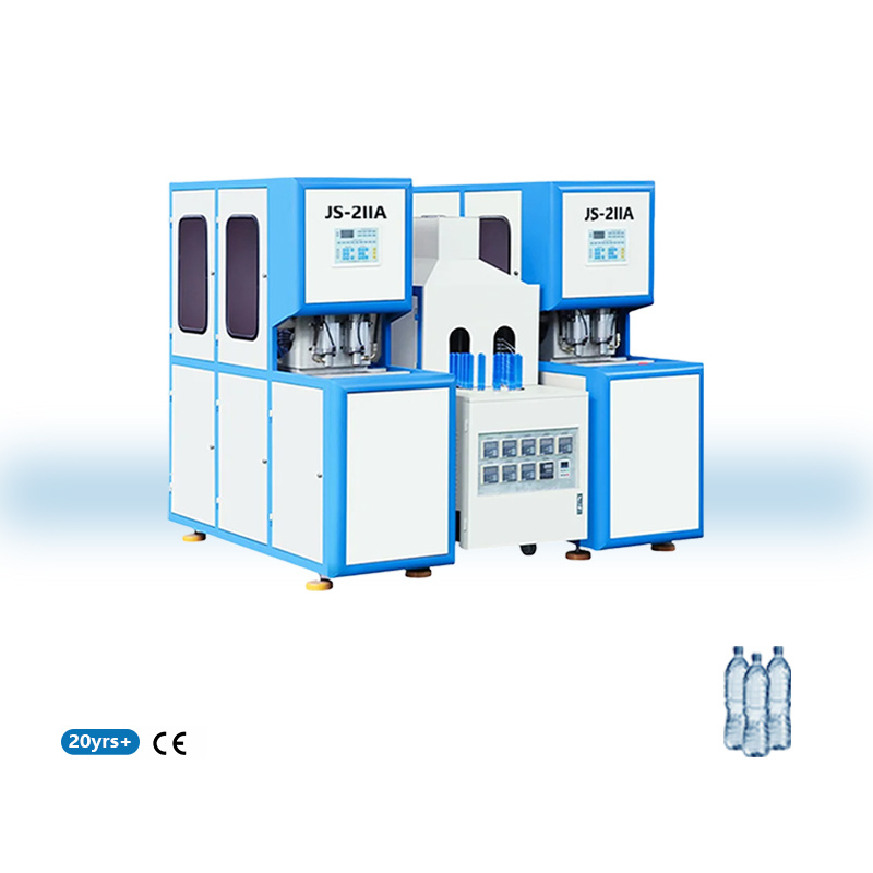 4Cavity 2L PET Water Bottle Blowing Machine with two main machines