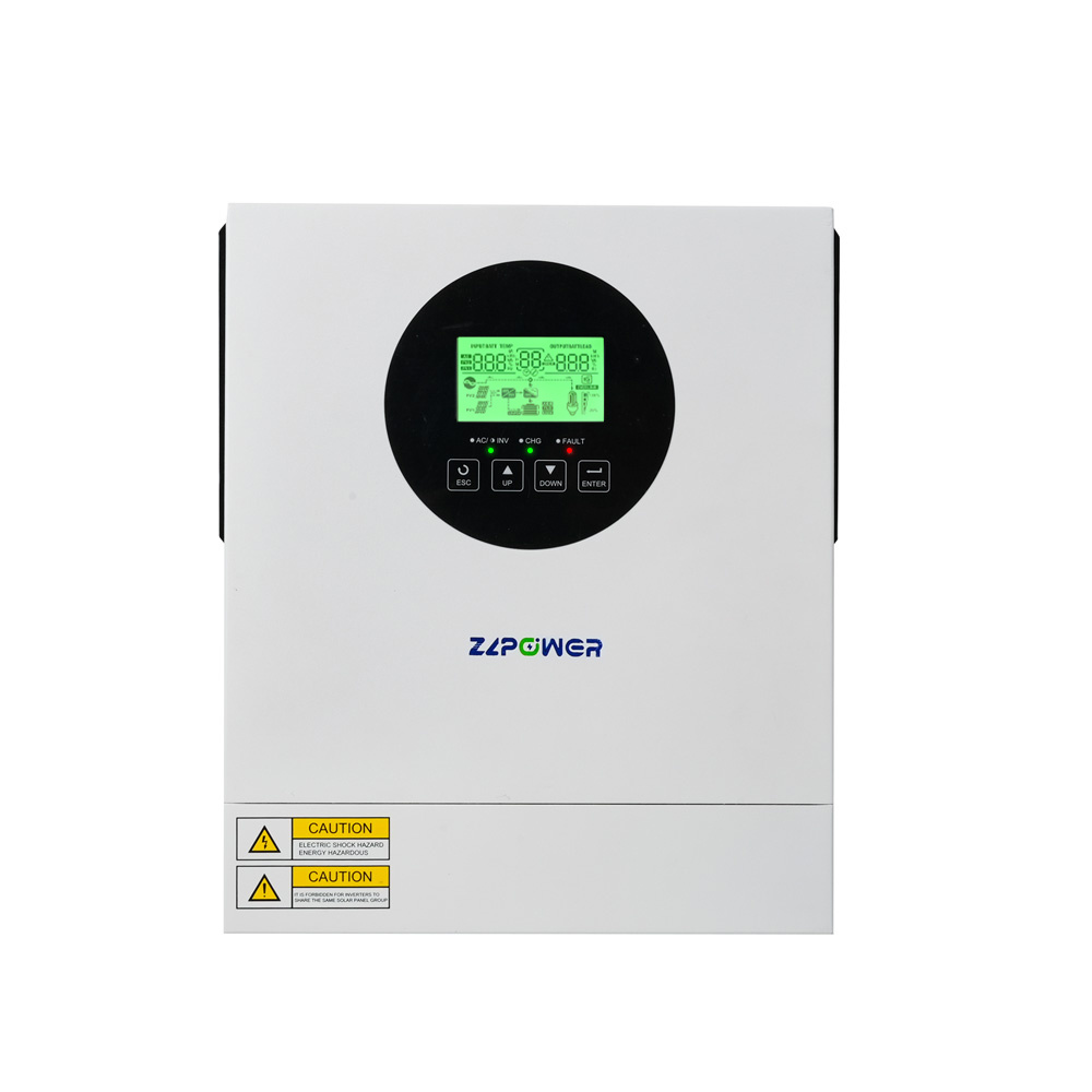 hybrid inverter 3600W 5600w 4000w 6000w  with inside 100A MPPT Charge Controller Solar Power dual outputs  hybrid solar inverter Home PV