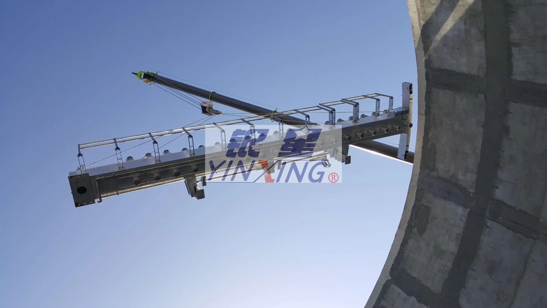 The 100000 tons per year malting system of Xiangyong malt Co., Ltd. is being installed by Yinxing company
