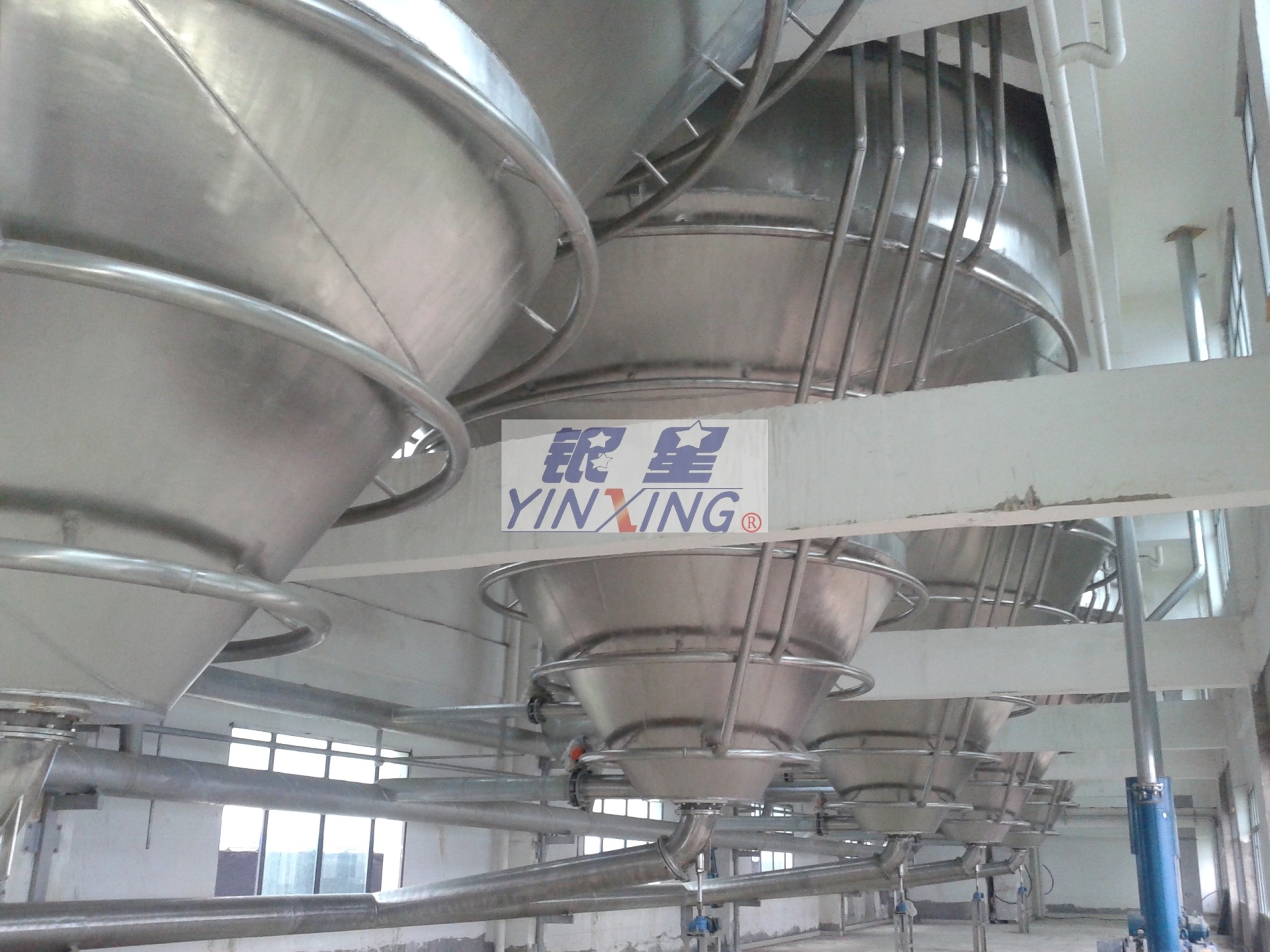 In 2013, Yinxing group established a 120000 ton tower malting system production line in HuBei JinWeii malt Group