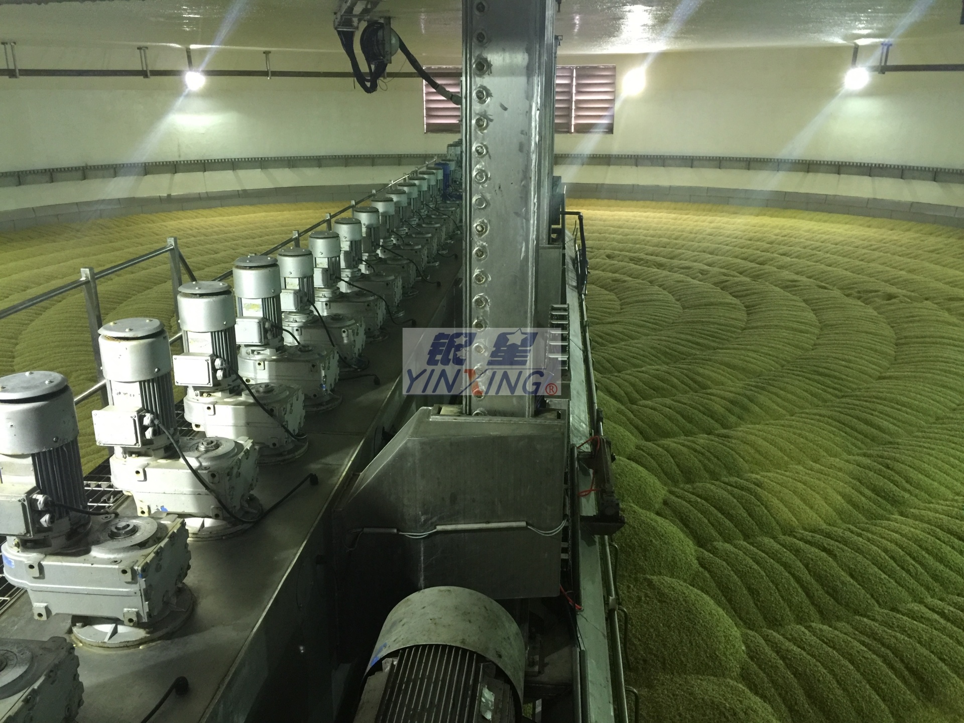 Yinxing Company built a 150,000-ton malt production system for Huarong Malt.