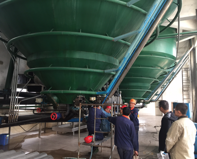 Yancheng Haiyue malt group 80000 tons per year project is being by Yinxing company
