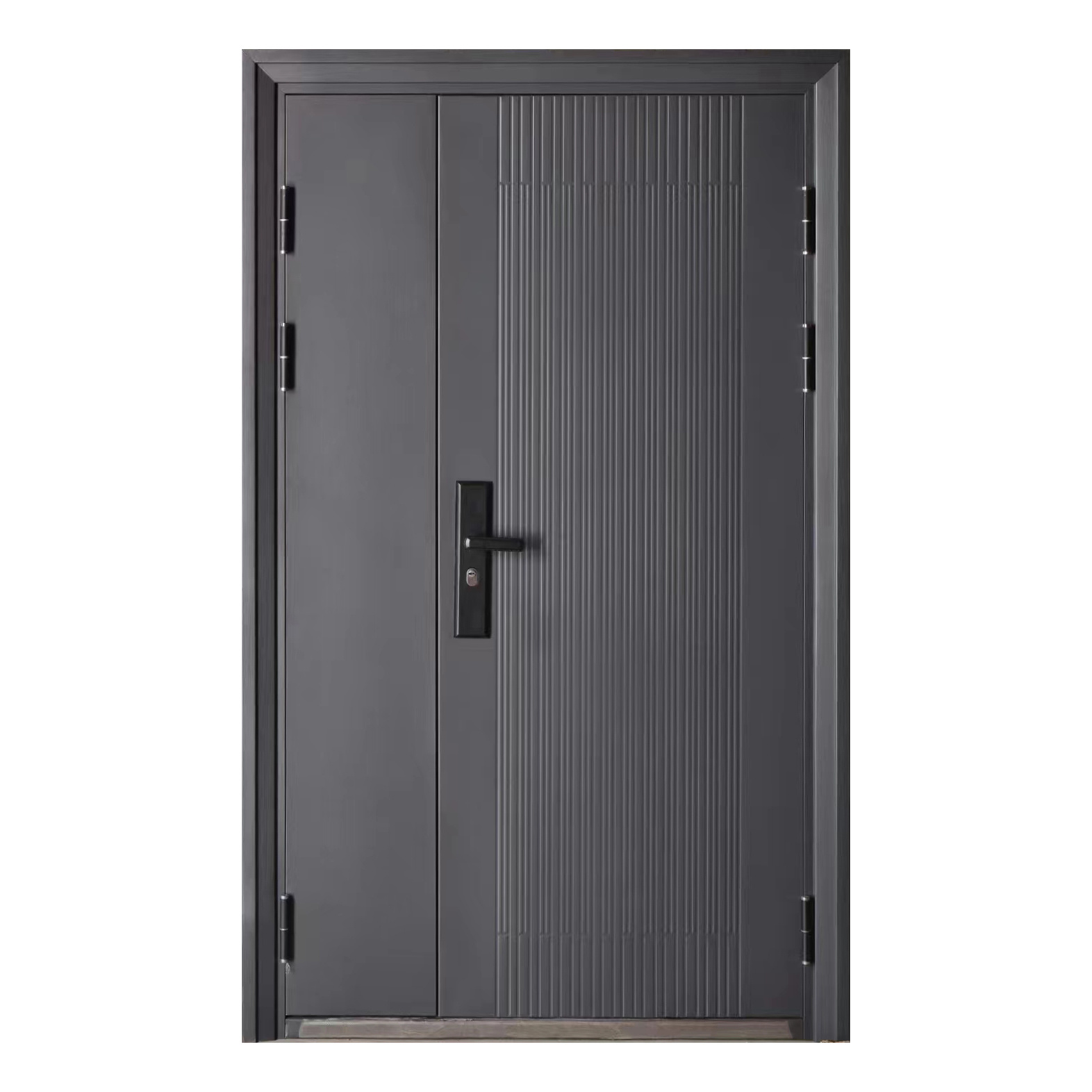 Unequal Double Doors 015