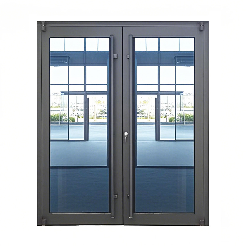 Double Glass Swing Doors 004