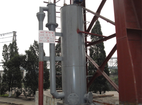 Anti-breakdown and non-leakage gas drainer on site