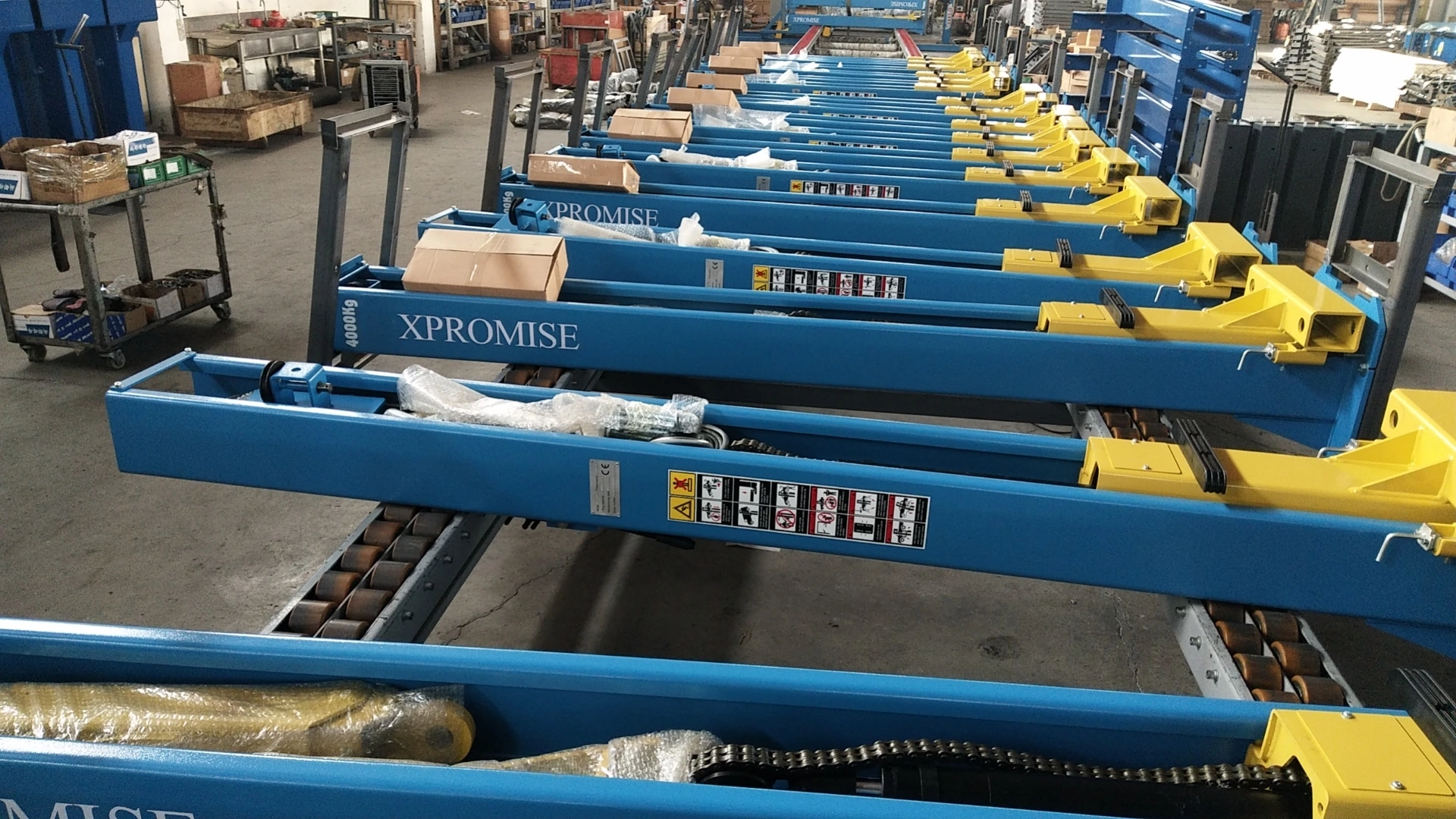 Assembly of the whole machine Assembly of the whole machine