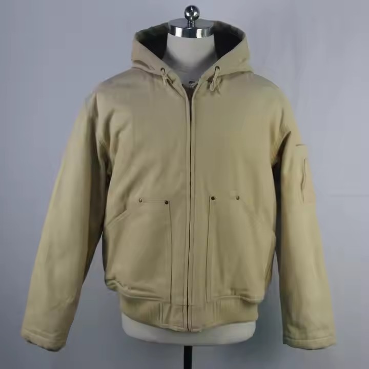 337.29帆布工作服技工工作服帆布棉夾克