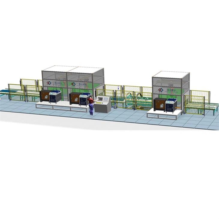 Customized Automation Solution - Carbon Fiber Laser Cleaning System Equipment