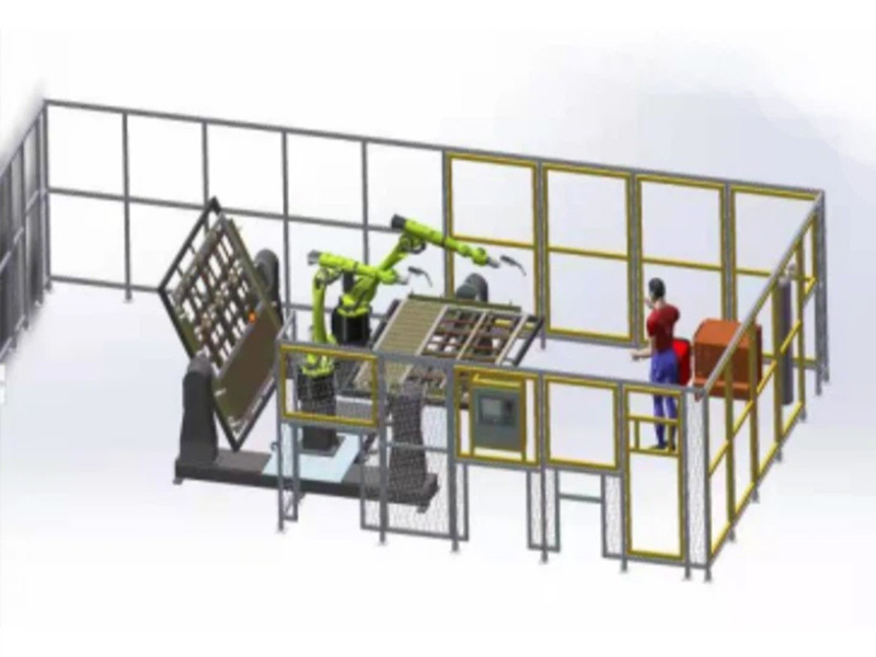 Customized Automation Solution - Trailer Fence Welding Workstation