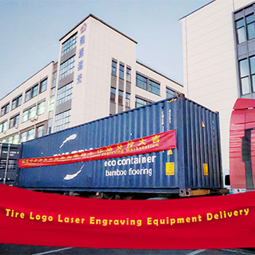 Tire Logo Laser Engraving Equipment Delivery