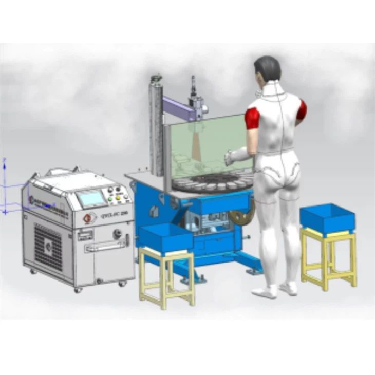 Magnet Laser Cleaning Workstation