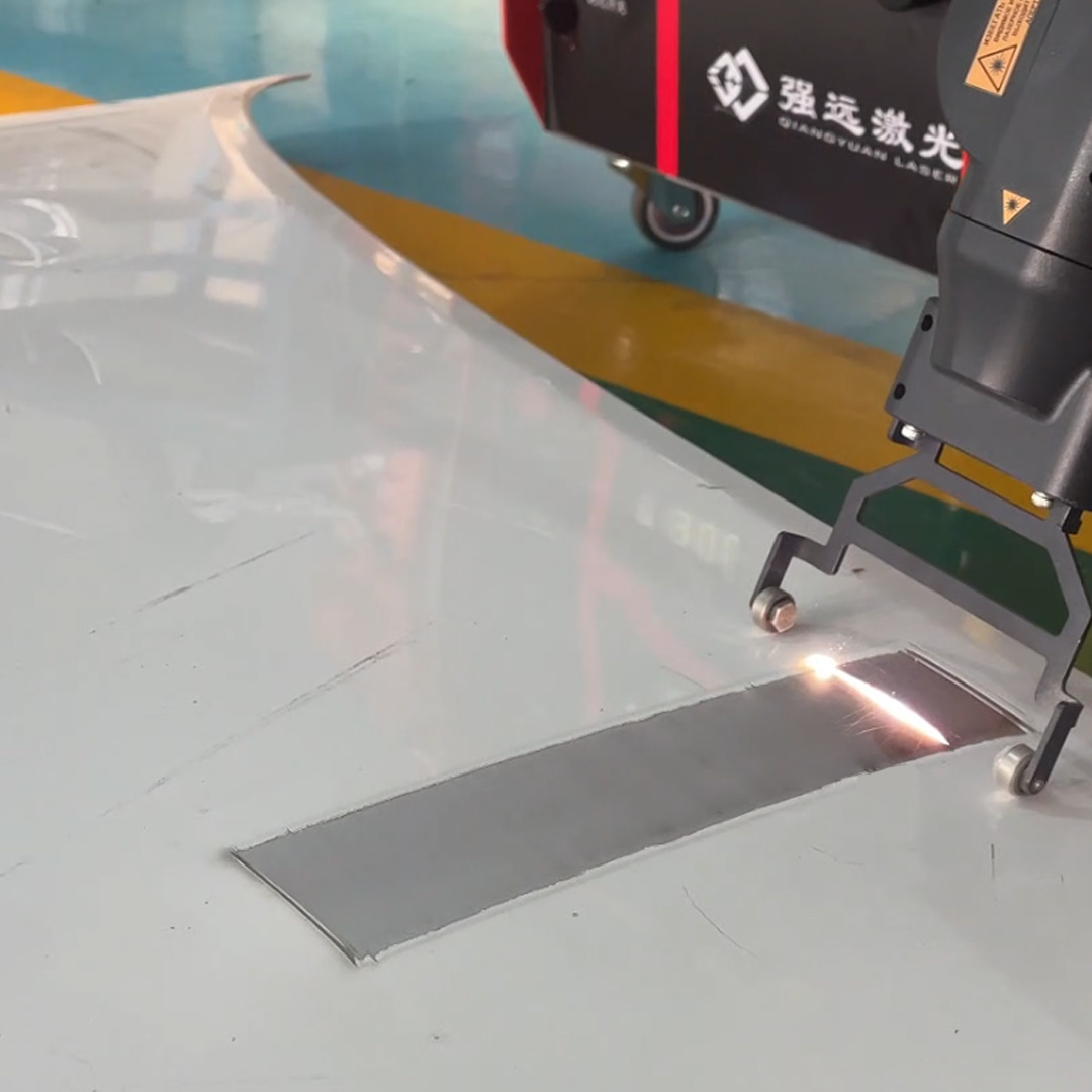 Laser Cleaning for Car Paint Strpping and Rust Removal