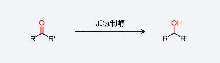 Selective aldehyde ketone hydrogenation Selective aldehyde ketone hydrogenation