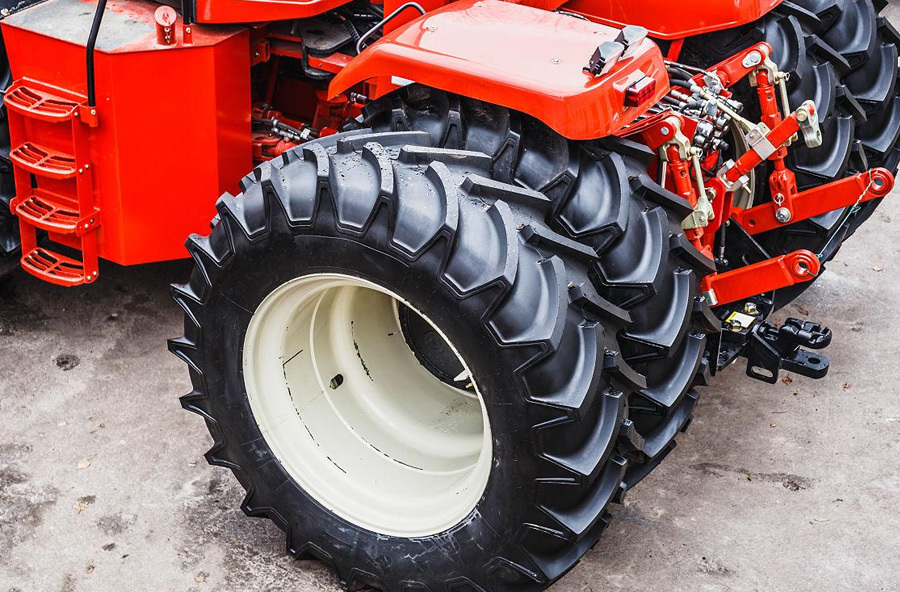 What makes agricultural tires special compared to ordinary tires