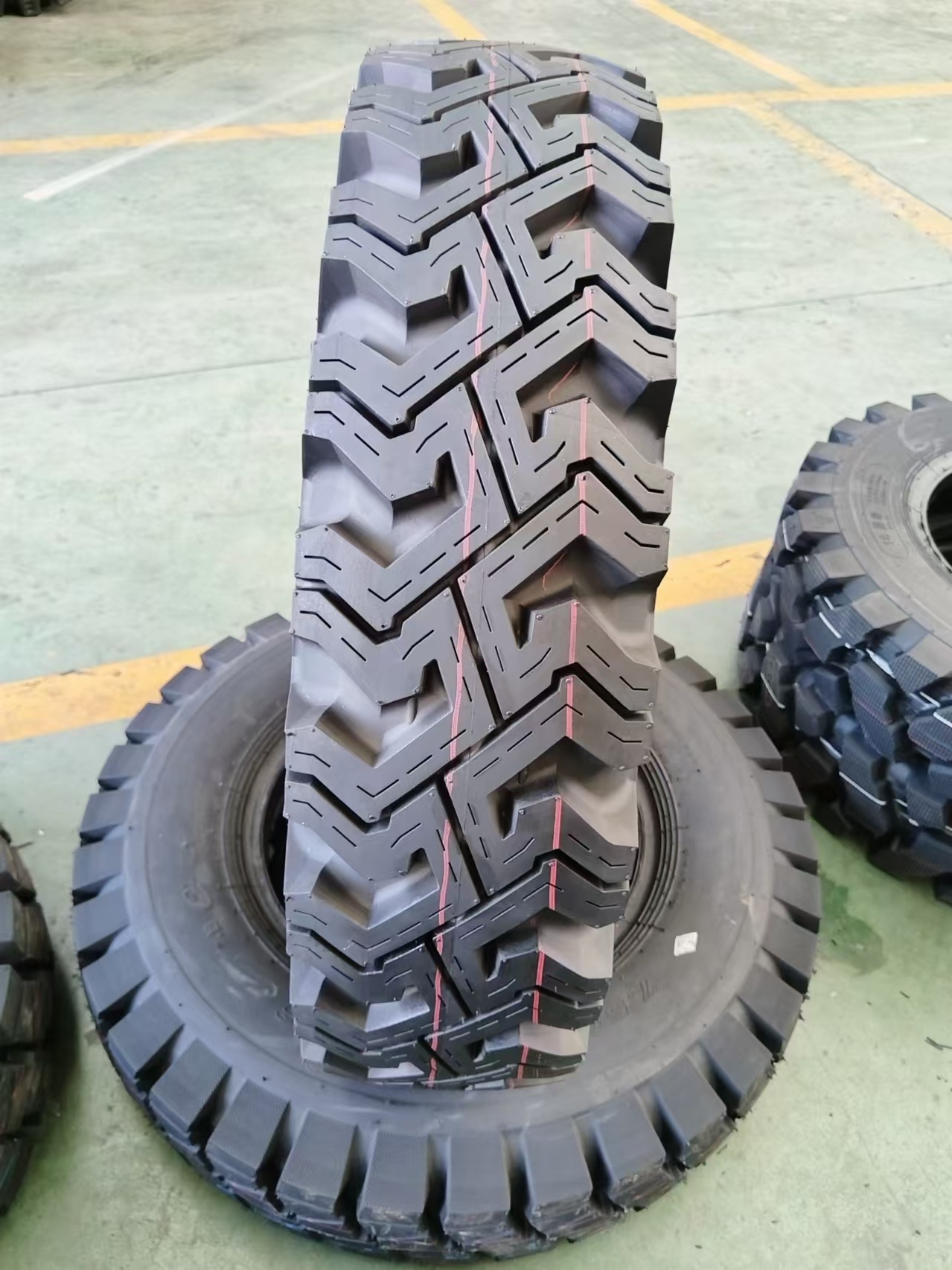 A-656 pattern Light Truck Tire 7.50-16 & 7.00-16 has been successfully rolled off the production line.