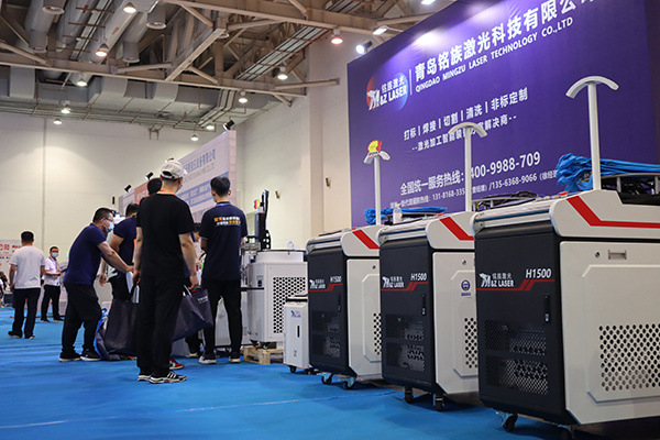 Qingdao Mingzu Laser Technology Co., Ltd. Successfully Ends the Exhibition at Weifang Lutai Convention and Exhibition Center