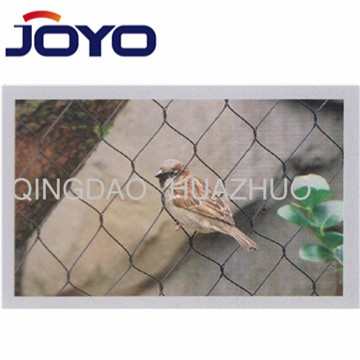Wire Rope Mesh Protective Stainless Steel 304/304L/316/316L for Zoo Animal Cages Plain Silver Style ,ISO9001:2015