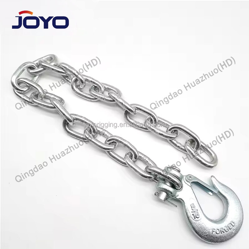 Tie down Chain for Towing with Clevis Slip Hook