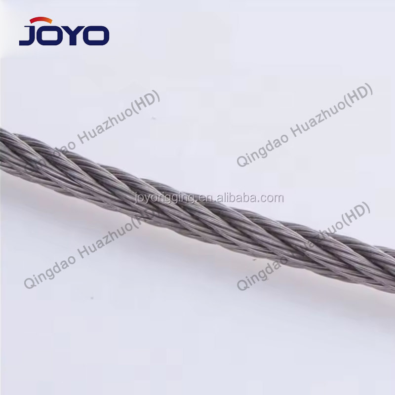 Galvanized 7X7 1770N/MM2 steel wire rope