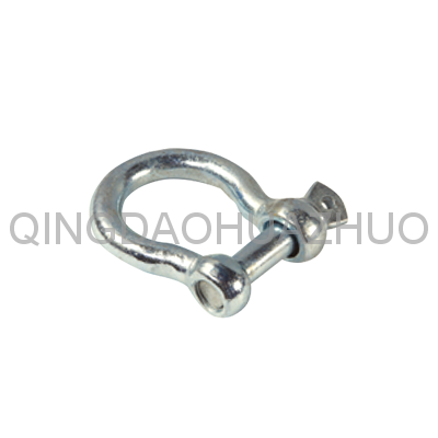 Jis type screw pin anchor shackle with or without collar