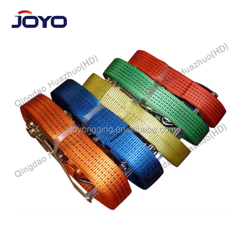 High quality 25mm 50mm polyester cargo lashing belt