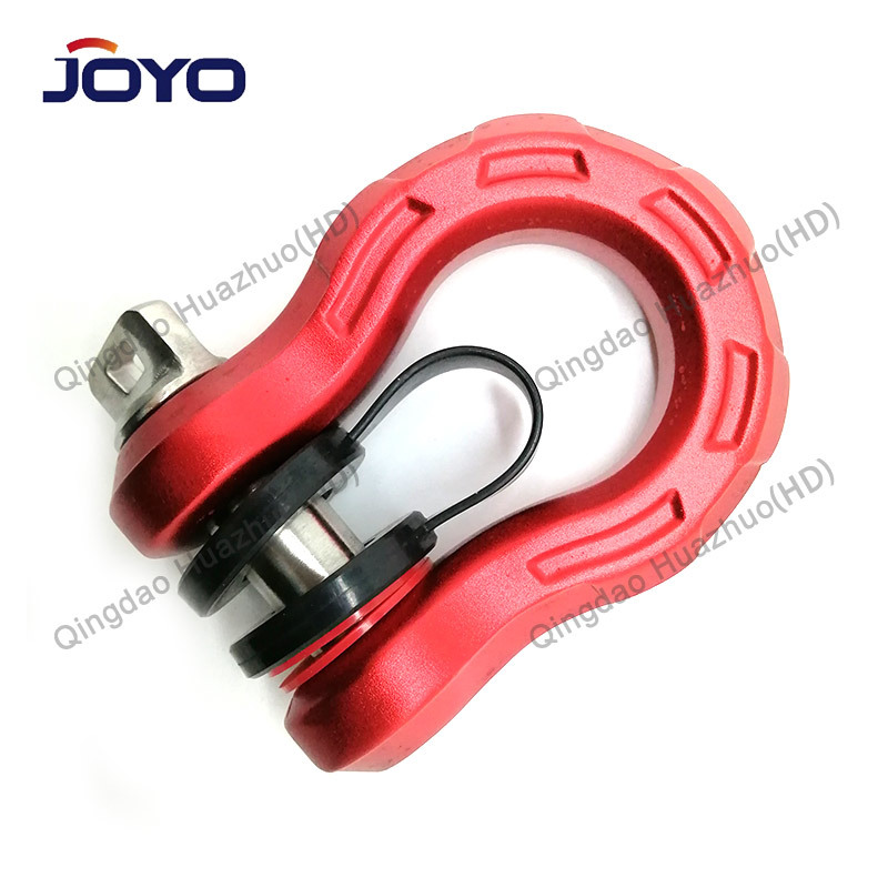 Heavy Duty Forged D Ring Trailer Bow Shackle Hitch Receiver Shackle