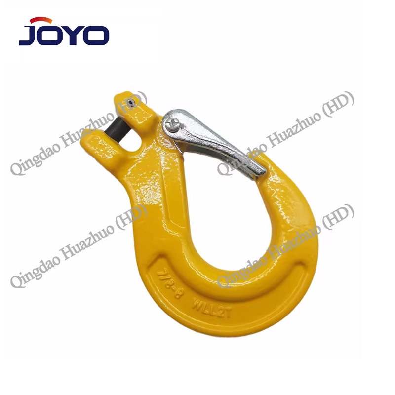 G80 High Quality rigging of Drop Forged Alloy steel clevis sling hook,lifting hook,CE,ISO9001