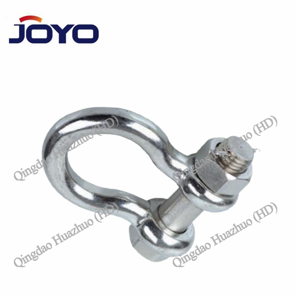 STAINLESS STEEL BOLT TYPE SAFETY ANCHOR SHACKLE U.S. TYPE ,a.i.s.i 304 or 316
