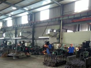 Our steel link chain factory: