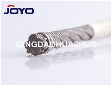 4 (15+15+9+FC) STRAND FLAT NO-ROTATING WIRE ROPE,UNGALVANIZED