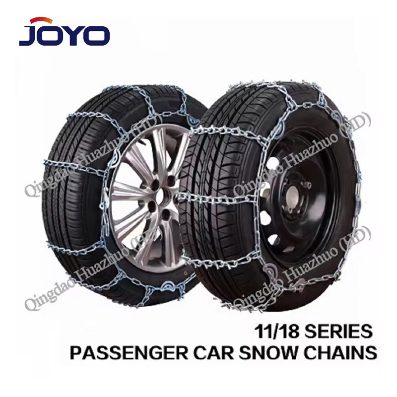 Alloy steel tire chains 11/18 series truck tire chain snow chains with V-bar
