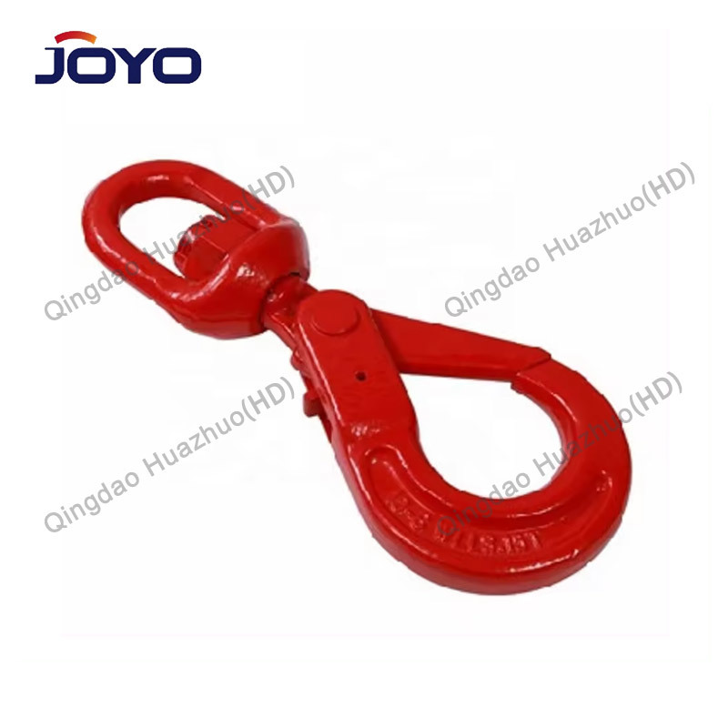 G80 G100 swivel Self locking safety Lifting hooks US type,CE certification,ISO9001:2015