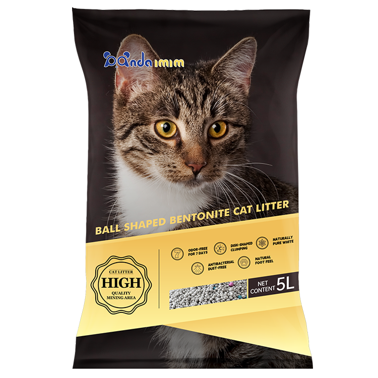 Bentonite cat litter