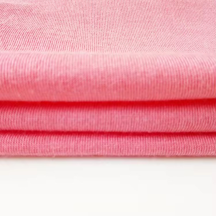 100% cotton plain dyed single jersey knit fabric for fashion t-shirt-1800202