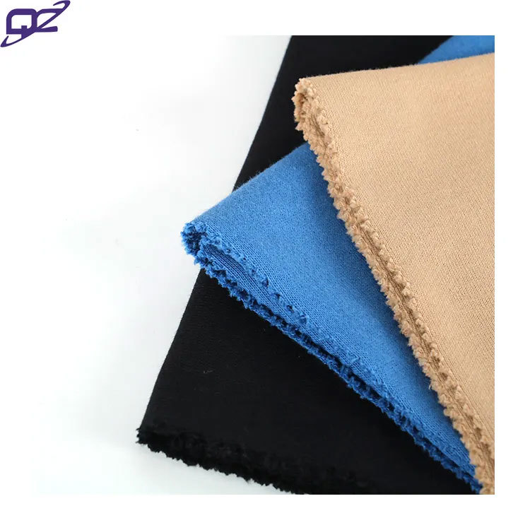 Eco friendly 320gsm comfortable anti bacteria organic combed french terry fabric 100% cotton for men's hoodie sweatsuits