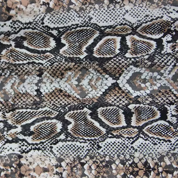 Yummy animal print polyester spandex suede fabric for shirts fabric