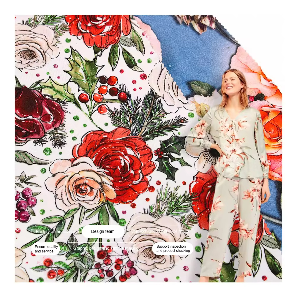New Fashion Customizable Cute Printed 95% Bamboo 5% Spandex Single Jersey Knitted Fabric for Underwear Kids Dress