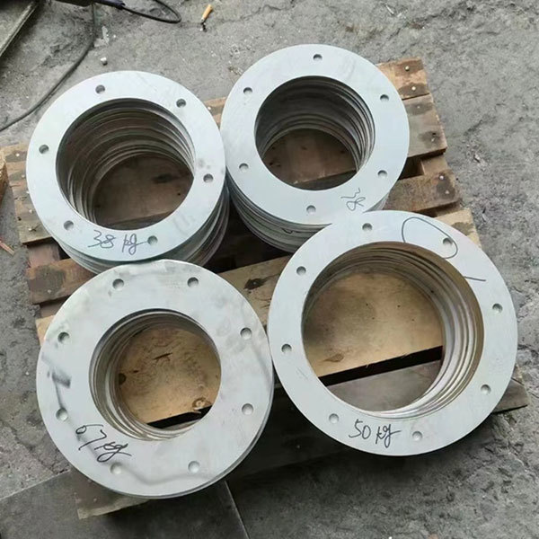 数控加工零件气缸盖法兰