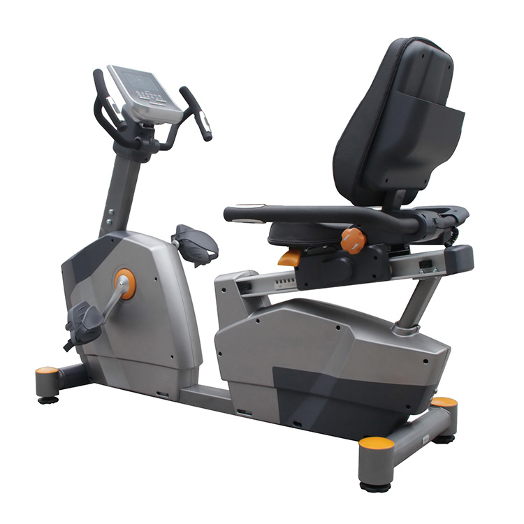 Deluxe commercial recumbent bike (self-generating system)