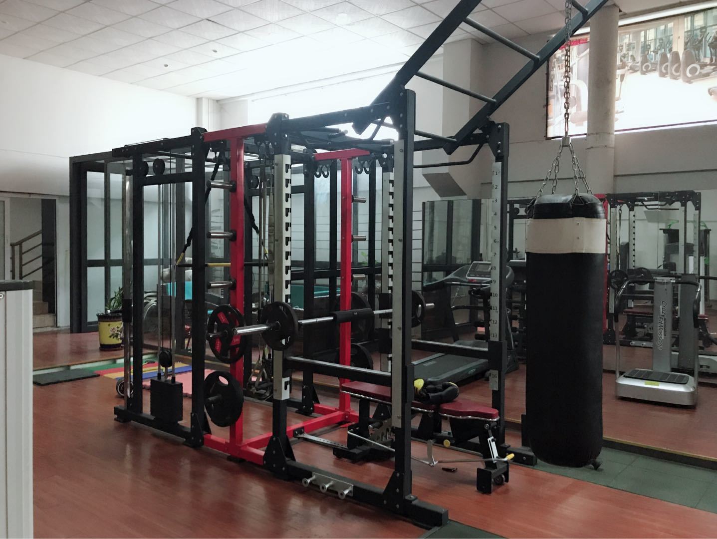 A gym construction case from a Jamaican client.