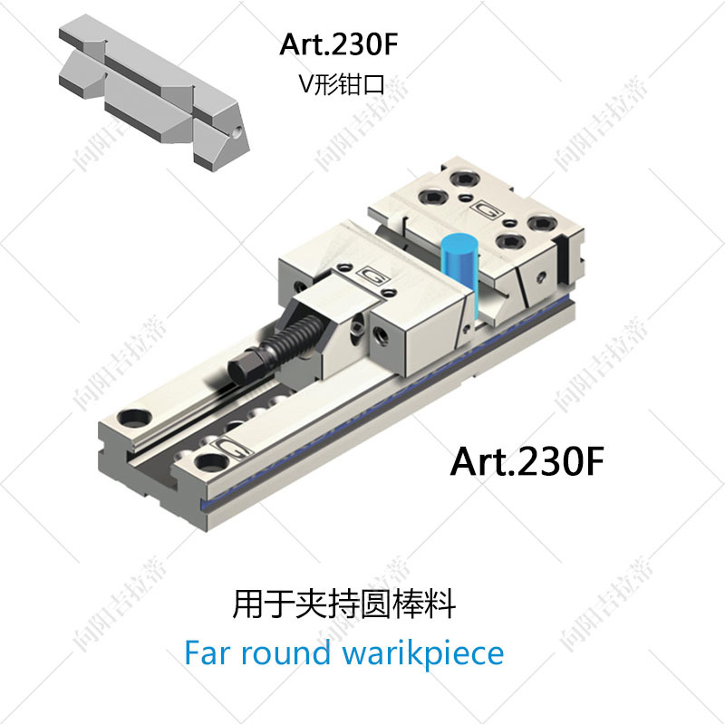 V型鉗口