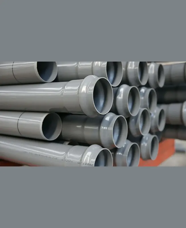 PVC water supply pipe