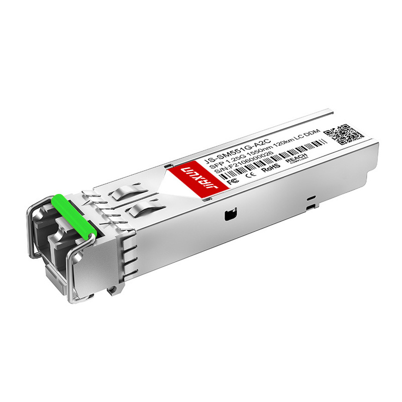 JS-SM551G-A2C 1.25G千兆单模双纤80/120km收发模块 适用华为H3C思科通信交换机