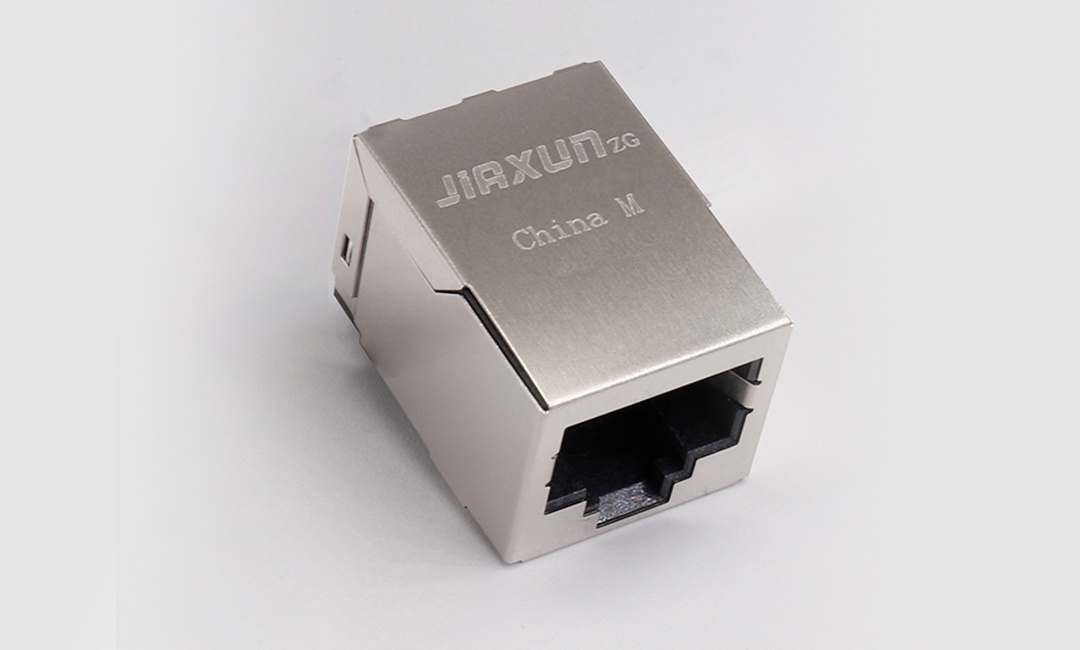 Magnetic Ring Shielded RJ45 Connector
