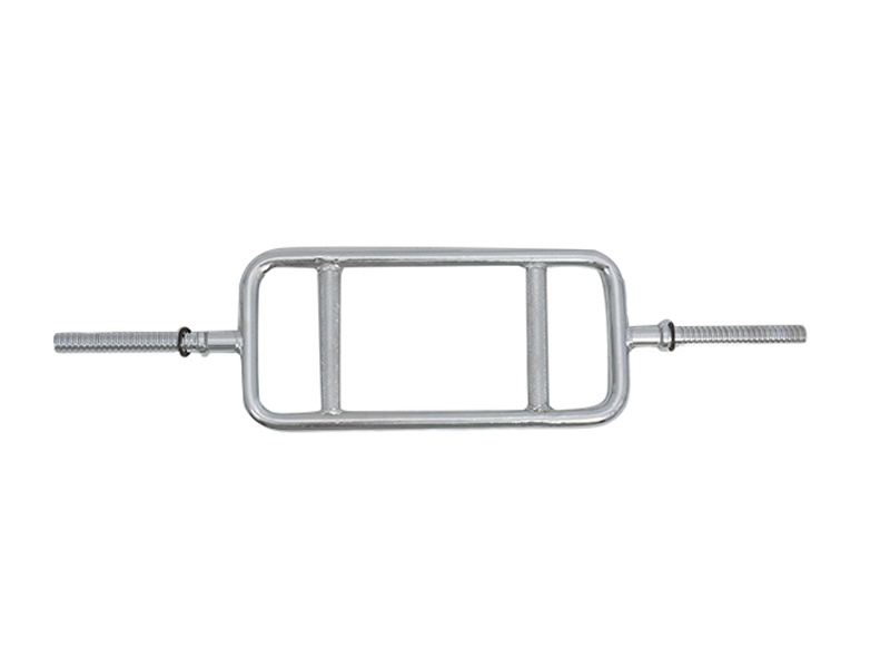 34” Solid Chrome Spinlock Triceps Weight Bar